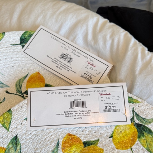 Citrus Delight Table Linens Set - Picture 2 of 4